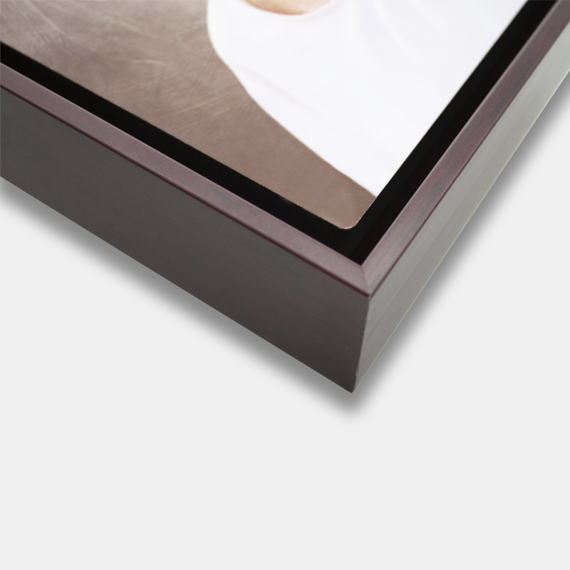 Framed commemorative portrait